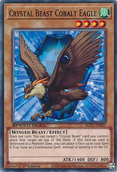 Crystal Beast Cobalt Eagle | SGX1-ENF07